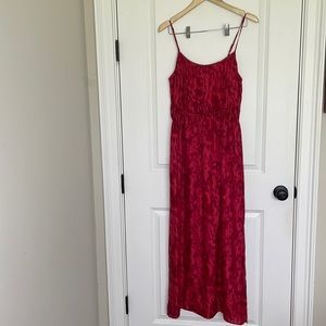 Brochu Walker Women’s Silk Maxi Dress Red M